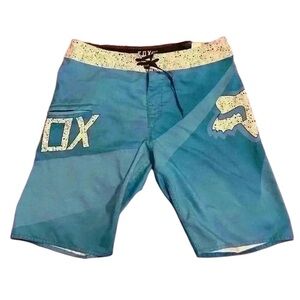 2 tone blue mens shorts  by Fox size 32
